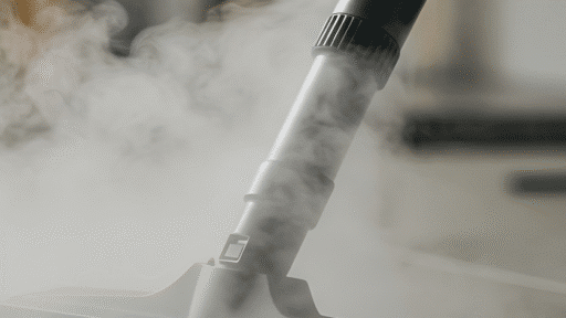 floor sanitation using steam cleaner